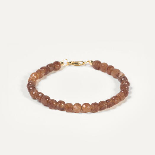 Браслет Хойя Желтый турмалин 14K 19 см (BRA1116)