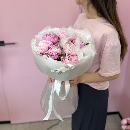 Пионы с перьями ☺️
