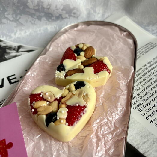 🍓Конфета из шоколада, ягод и Орехов