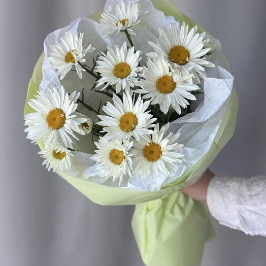 Букет с ромашками