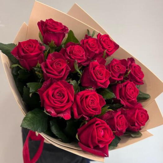 Букет из красных роз