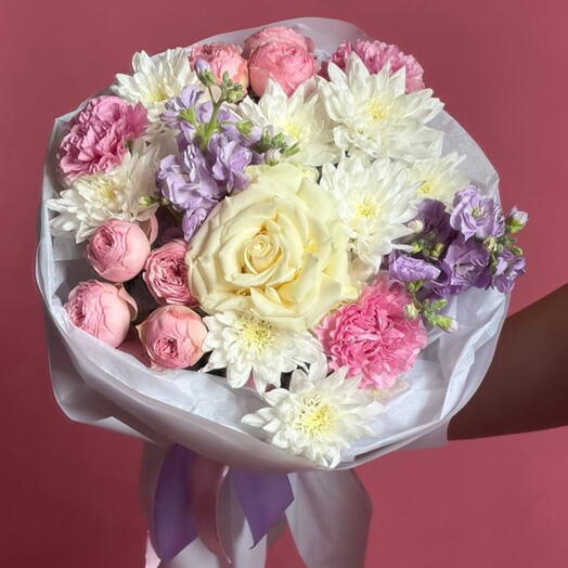 Нежный ажурный букет