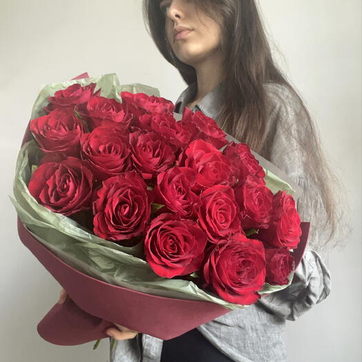 Букет из 19 роз