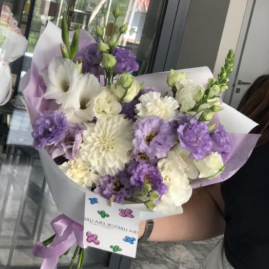 Букет раскидистый сиреневый💜