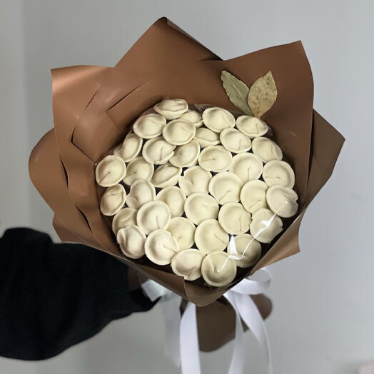 Bouquet of chocolate dumplings🥟