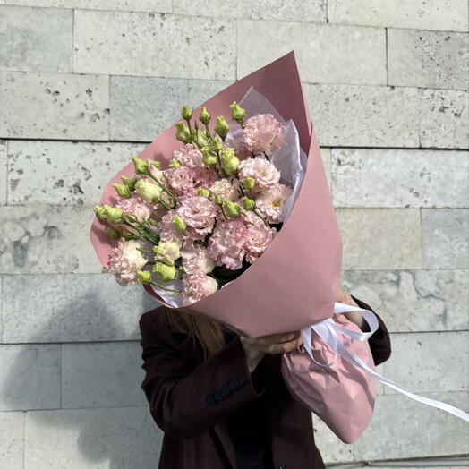 Букет «Воздушная  сказка» из стойких  нежных  эустом 🌸