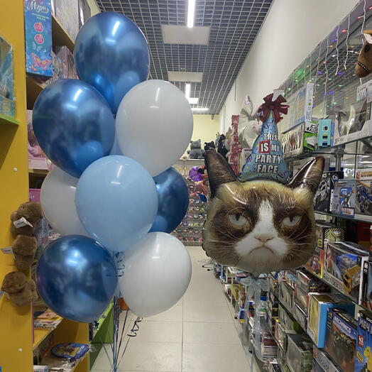 Набор шаров с Котом