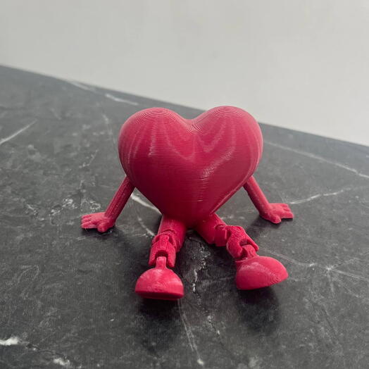 Игрушка Сердце 3D