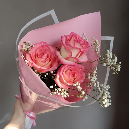 Монобукет из роз 💞