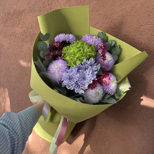Зеленый букет 💚