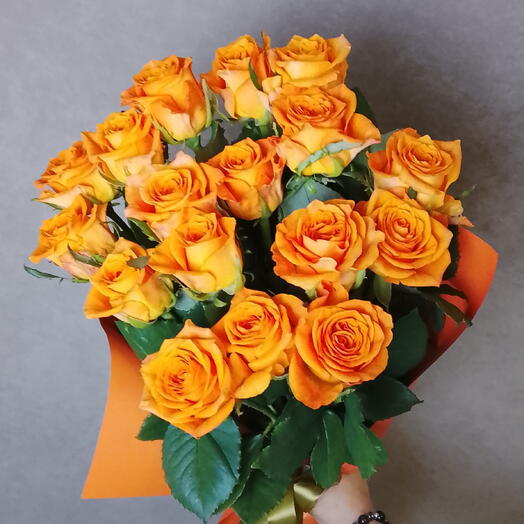 Оранжевые розы 🧡