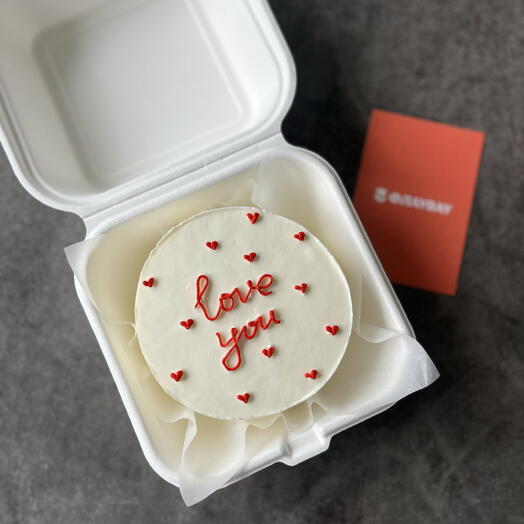 Бенто-торт love you