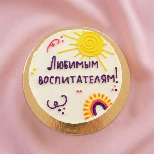Бенто торт воспитателю