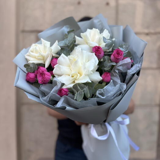 Букетик 🩶«Лёгкое счастье» 🌸