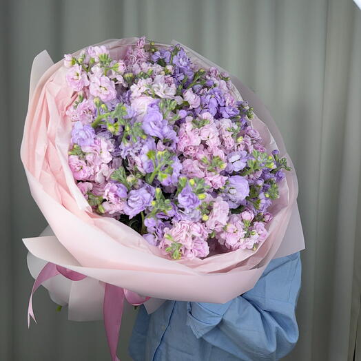 WOW букет ☺️💕 из ароматной матиолы 19 штук в букете