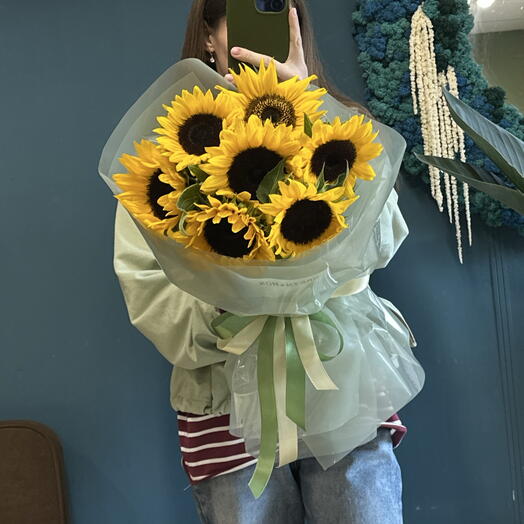 Букет подсолнухов 🌻