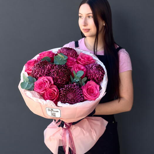Букет Лола и Бигуди
