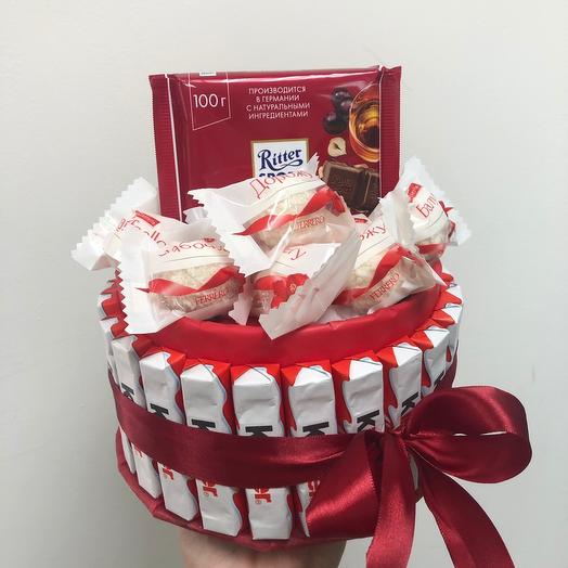 Торт из kinder chocolate