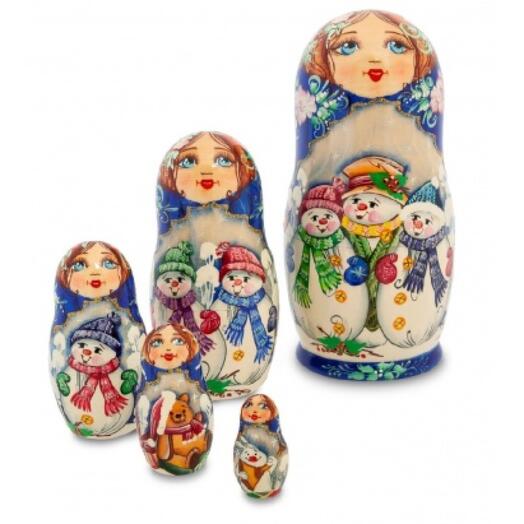Матрешка 5м "Марья", Декор в Москве, купить по цене 8688 руб, Матрешки ...