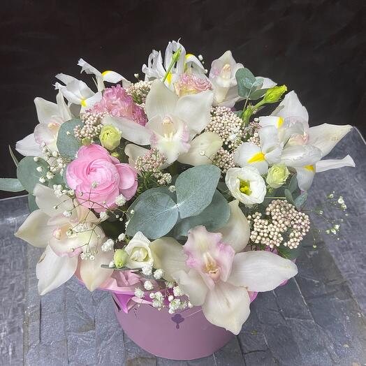 Flowers in a box