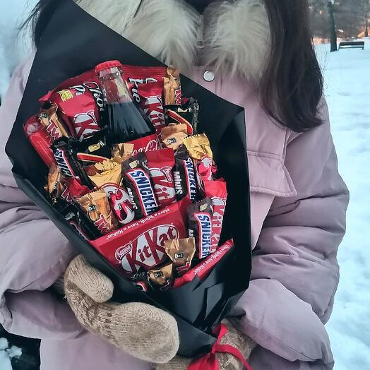 Букет "Шоколадное танго"