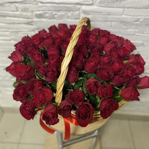 Корзина с цветами