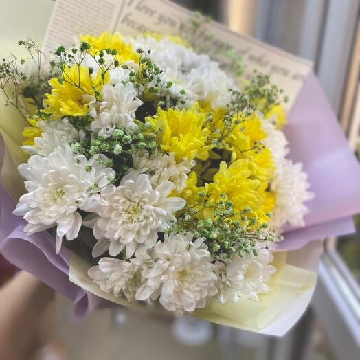 Bouquet of chrysanthemums