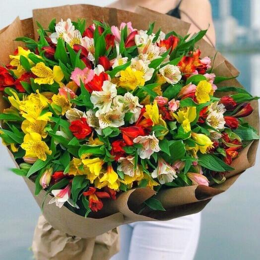 Ramo de 25 alstroemeria