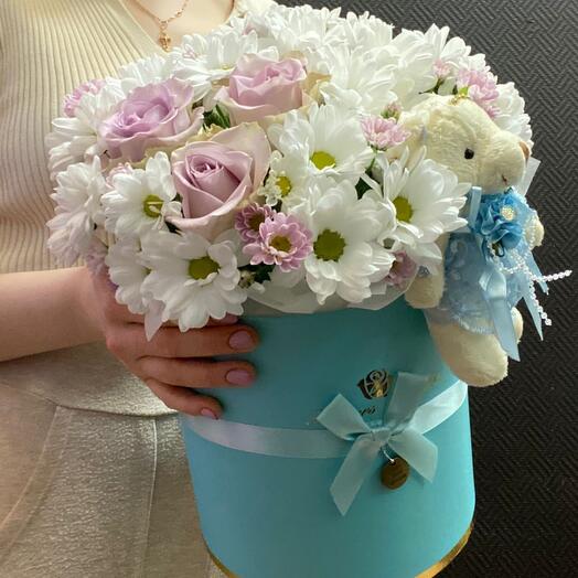 Caja de flores