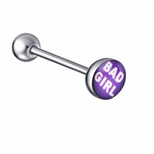 PR-SN-063 Пирсинг штанга Bad Girl