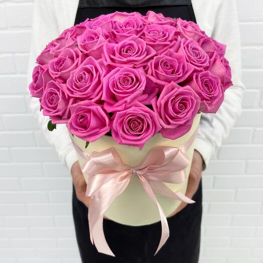 Cajas de flores. Rosas. Rosas.29 unids N48