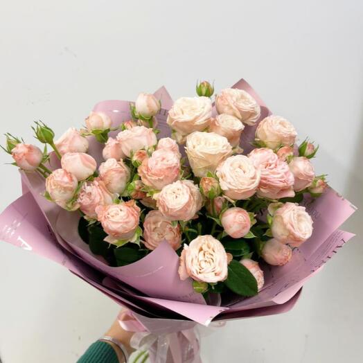 Rosas delicadas