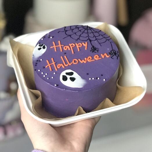 Bento-Happy Halloween Cake