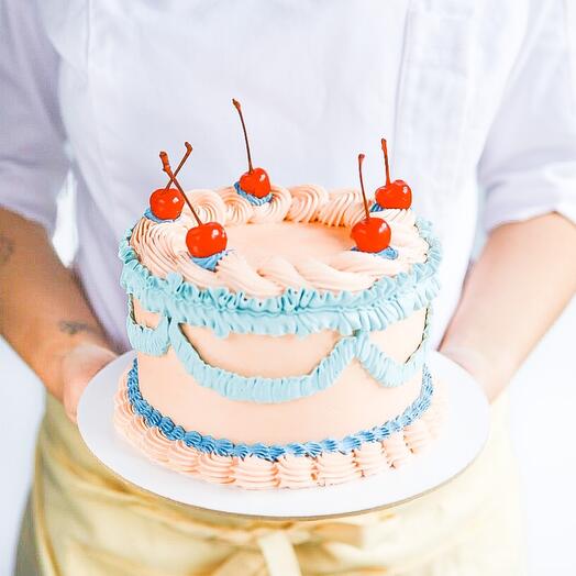 Pastel de cereza "Vintage" 🍒
