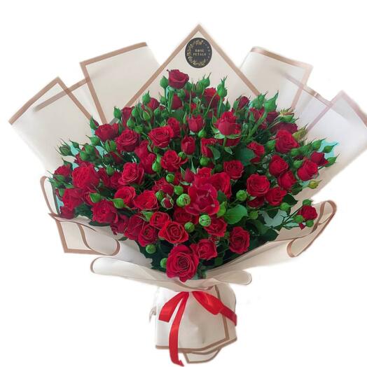 Red love bouquet