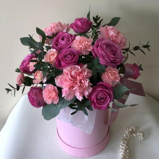 Flowers in a box