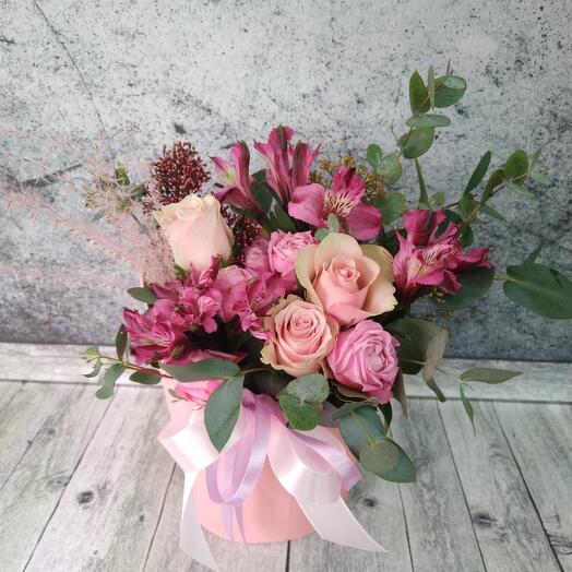 Flowers in a box Berry punch