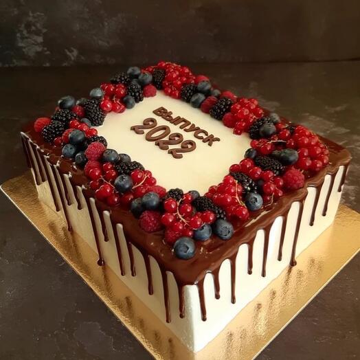 Pastel de graduación, graduación Escolar