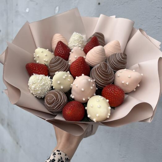 Букет из клубники "Сочность"