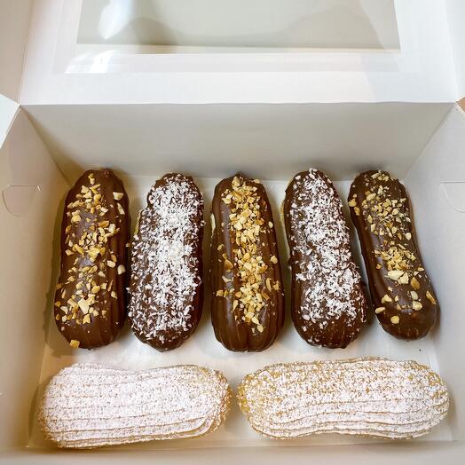 Éclaires de natillas