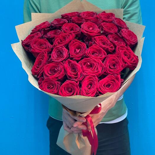Ramo de 31 rosas rojas