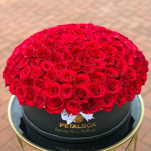 Luxury Red Roses Box