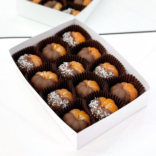 Набор мандаринов в шоколаде