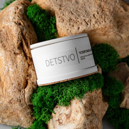Ароматическая свеча DETSTVO, 100 мл