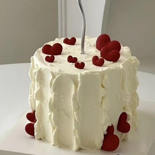 Valentine cake