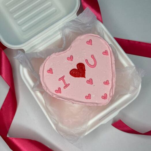 Бенто торт I love you