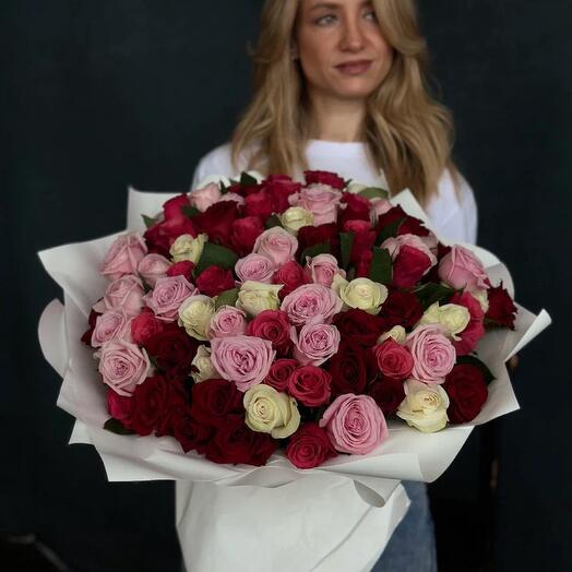 101 Роза микс Кения