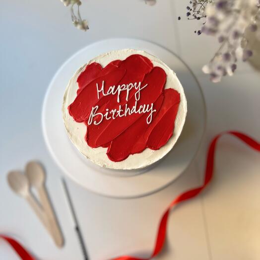 Бенто торт XL Happy Birthday ( С днём рождения!)