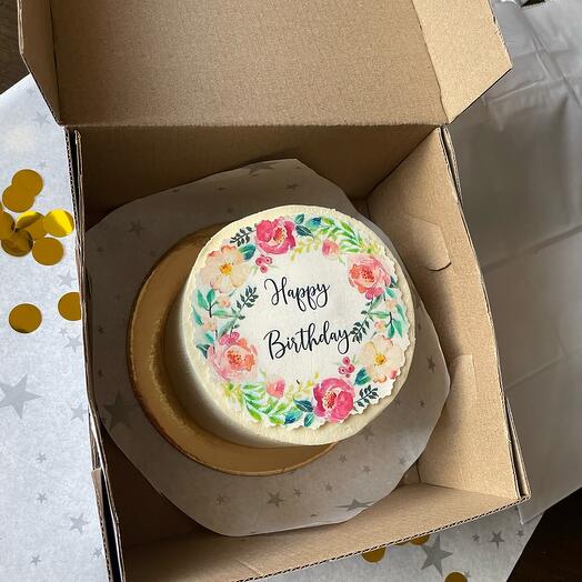 Bento Cake "Happy Birthday 1"