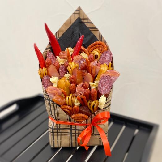 Супер мясной конверт с сыром
